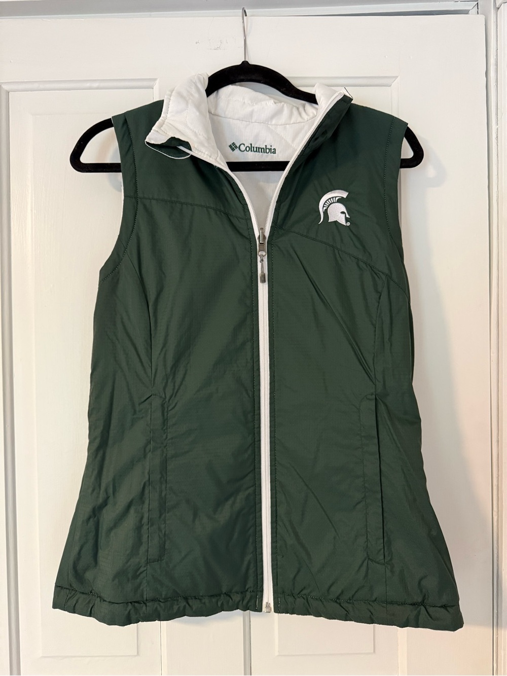 Columbia MSU Spartans Reversible Vest